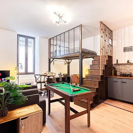 Apartamento Lascension Ralliement A 30m Billard & Netflix Angers