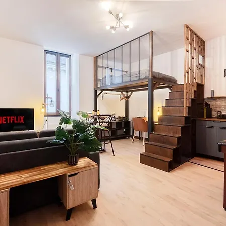 Apartamento Lascension Ralliement A 30m Billard & Netflix